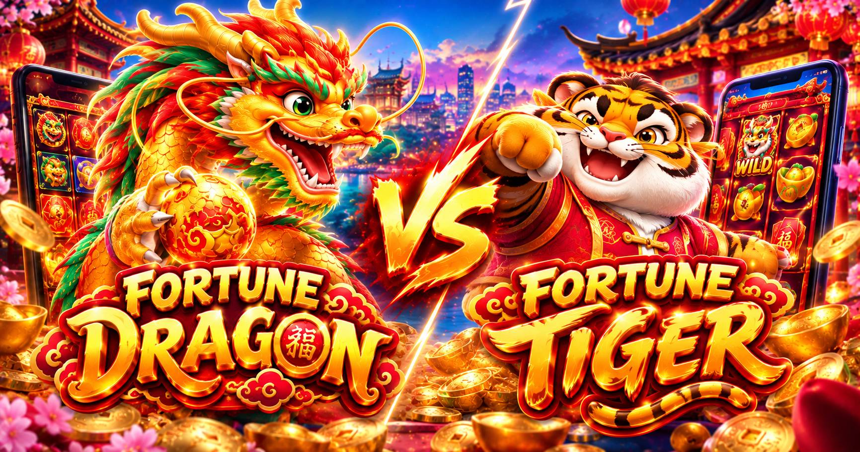 Fortune Dragon vs Fortune Tiger: Qual é Melhor em 2026?